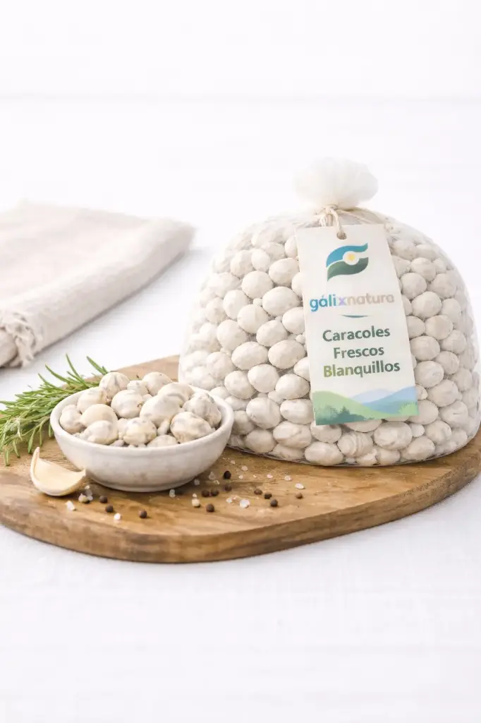 Caracoles frescos Blanquillos 2,5 Kg