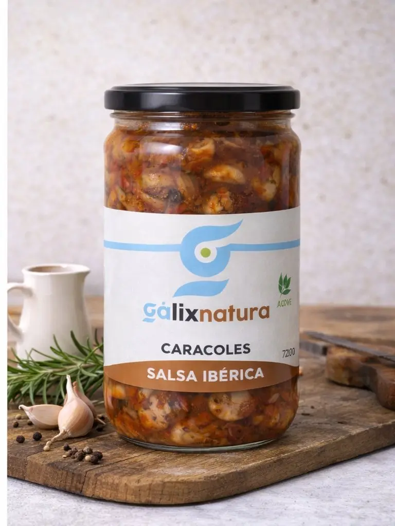 Caracoles en salsa ibérica