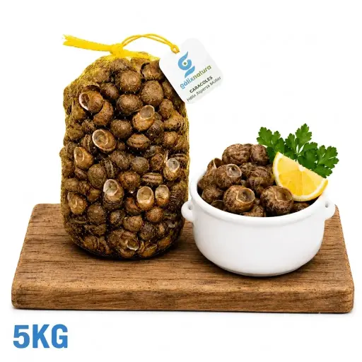 Caracoles frescos Helix Aspersa Müller 5 Kg